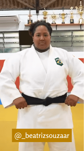 Beatriz Souza (@_beatrizsouzaar), influenciadora, apoia campanha de prevenção ao HPV.