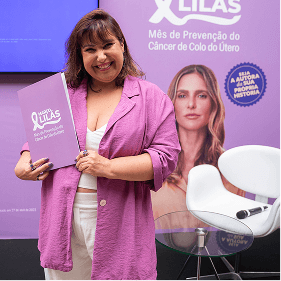 Encerramento da coletiva de imprensa da campanha Março Lilás.