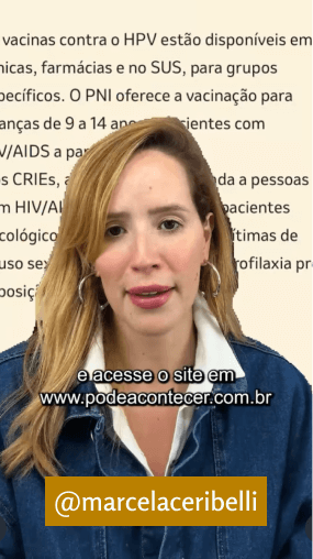 @marcelaceribelli Essa dica vai especialmente para vocês da geração Z: o HPV é uma infecção sexualmente transmissível supercomum no mundo² e é responsável por cerca de 99% dos casos de câncer de colo do útero¹, mas você pode se prevenir. Quer saber mais?